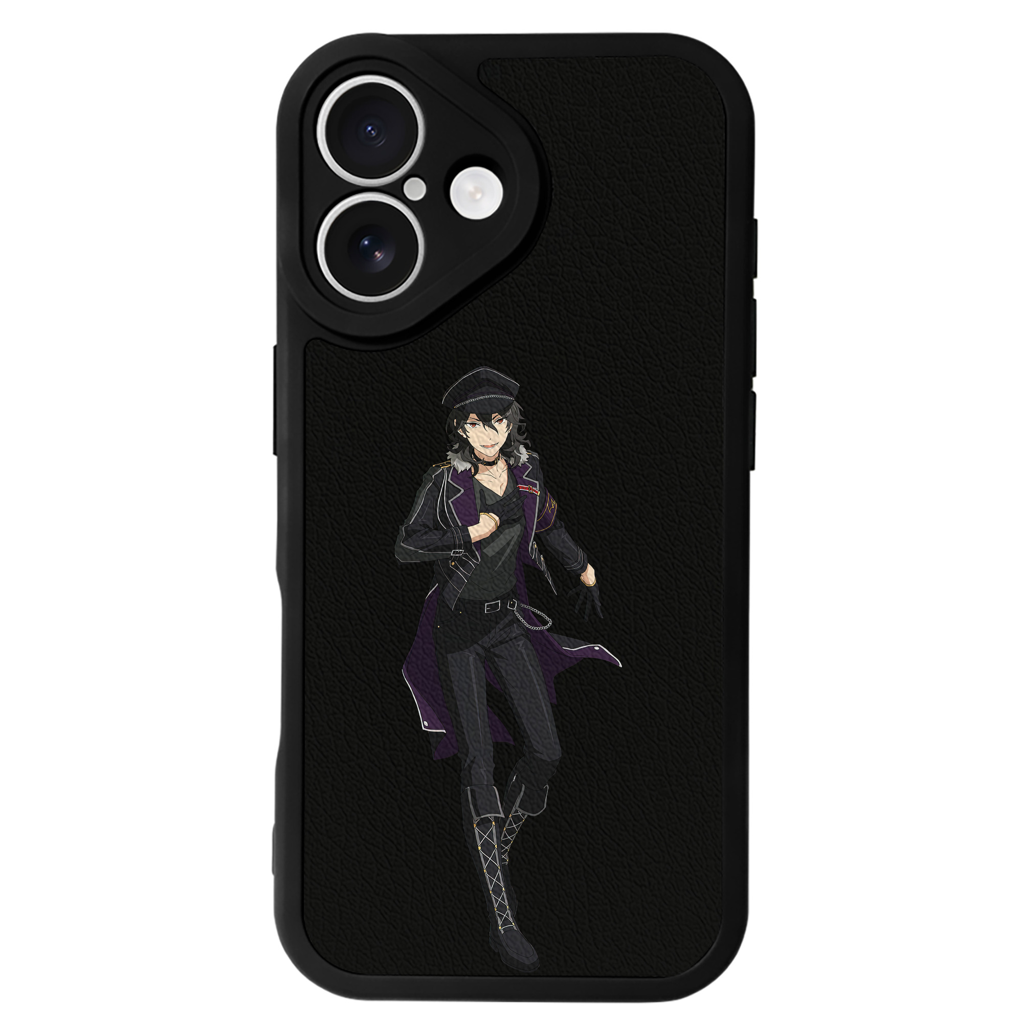 （画像用） あんさんぶるスターズ! Ensemble Stars 【iPhone 16シリーズ対応】シリコンスマホケース（レザー調） 材質：シリコン